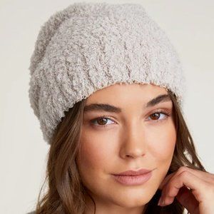 NWT BAREFOOT DREAMS CozyChic Beanie Dove Gray